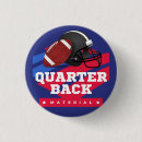 Recherche de football américain badges Joueur de football