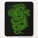 Recherche de serpent vert tapis souris Dragon