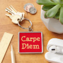 Zoek naar carpe diem sleutelhangers Grijp de dag