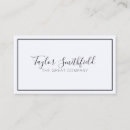 Recherche de conception originale cartes visite Moderne