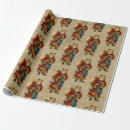 Recherche de vieux papier cadeau Rouge
