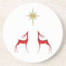 Recherche de rennes dessous de verres Noël