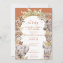 Zoek naar jungle babyshower uitnodigingen Waterverf