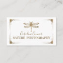 Recherche de faune cartes visite Photographe