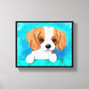 Recherche de cavalier impressions sur toile Chien