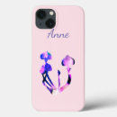 Recherche de champignons magiques iphone coques Aquarelle
