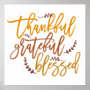 Recherche de gratitude posters Typographie