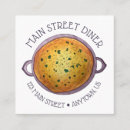 Recherche de végétarien cartes visite Chef