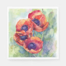 Zoek naar papaver bloemen servetten Rood