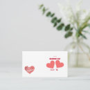 Recherche de propositions cartes visite Amour