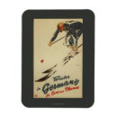 Recherche de vintage de ski magnets Lanterne