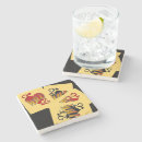 Recherche de poker dessous de verres Clubs