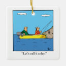 Zoek naar grappige vissers ornamenten For him