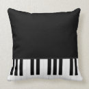Recherche de musique piano coussins Moderne