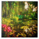 Recherche de claude monet carreaux Lis