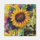 Recherche de beaux arts magnets Tournesol