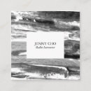 Recherche de peinture abstraite cartes visite Aquarelle