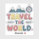 Recherche de nomade autocollants Voyage