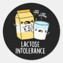Recherche de lait petite autocollants Intolérance au lactose