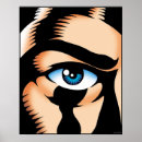 Zoek naar wenkbrauwen posters Blauw