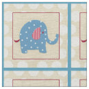 Recherche de éléphant tissus Bleu