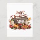 Recherche de jour de thanksgiving cartes postales Automne