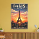 Recherche de tour eiffel vintage toiles France