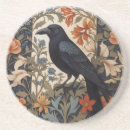 Recherche de corbeau dessous de verres Floral