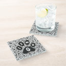 Recherche de empreinte patte verres dessous de verres Chien