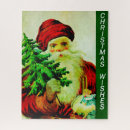 Recherche de père noël vintage puzzles Énigmes