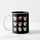 Recherche de dentiste drôle tasses Noël
