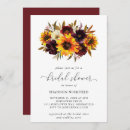 Recherche de rustic floral bridal shower invitations Élégant