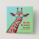 Recherche de petit animal badges Girafe