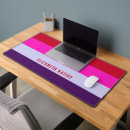 Recherche de rose violet tapis souris Monogramme