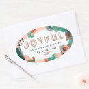 Zoek naar ovale stickers Minimaal