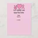 Recherche de cancer du sein cartes postales Pinkribbon