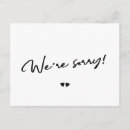 Recherche de je suis désolé invitations Invités