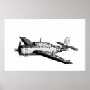 Zoek naar gevechtsvliegtuigen posters Wwii