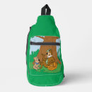 Recherche de pique nique sacs Style d'animation rétro