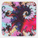 Recherche de mandelbrot autocollants Psychédélique