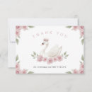 Recherche de cygne vœux cartes Élégant