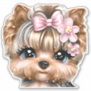 Recherche de yorkies autocollants Yorkshire