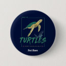 Zoek naar schildpadden buttons Oceaan