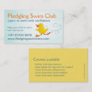 Recherche de bain cartes visite Professeur de bain