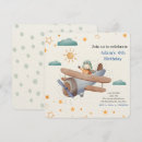 Recherche de pilotes invitations Baby boy
