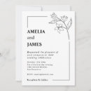 Recherche de jasmine invitations Minimaliste