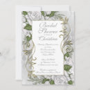 Recherche de rose et argent invitations Moderne