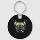 Recherche de bouledogue français porteclés Tendance