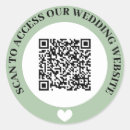 Zoek naar toegang stickers Qr code