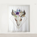 Recherche de crâne de taureau posters Boho